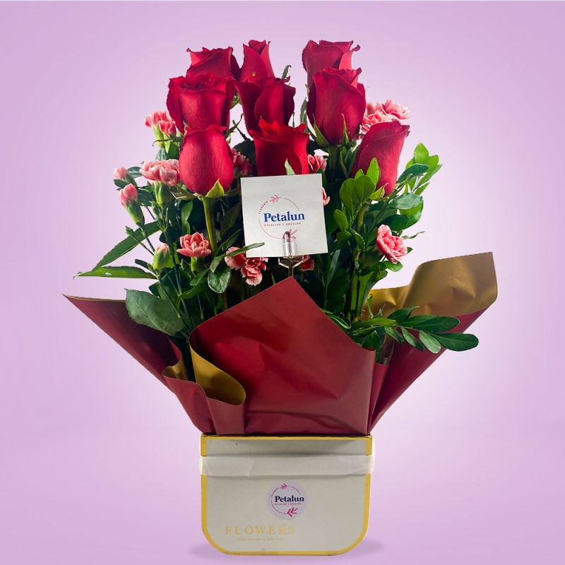 Envío de Rosas y Claveles, Florería Petalun Detalles y Regalos