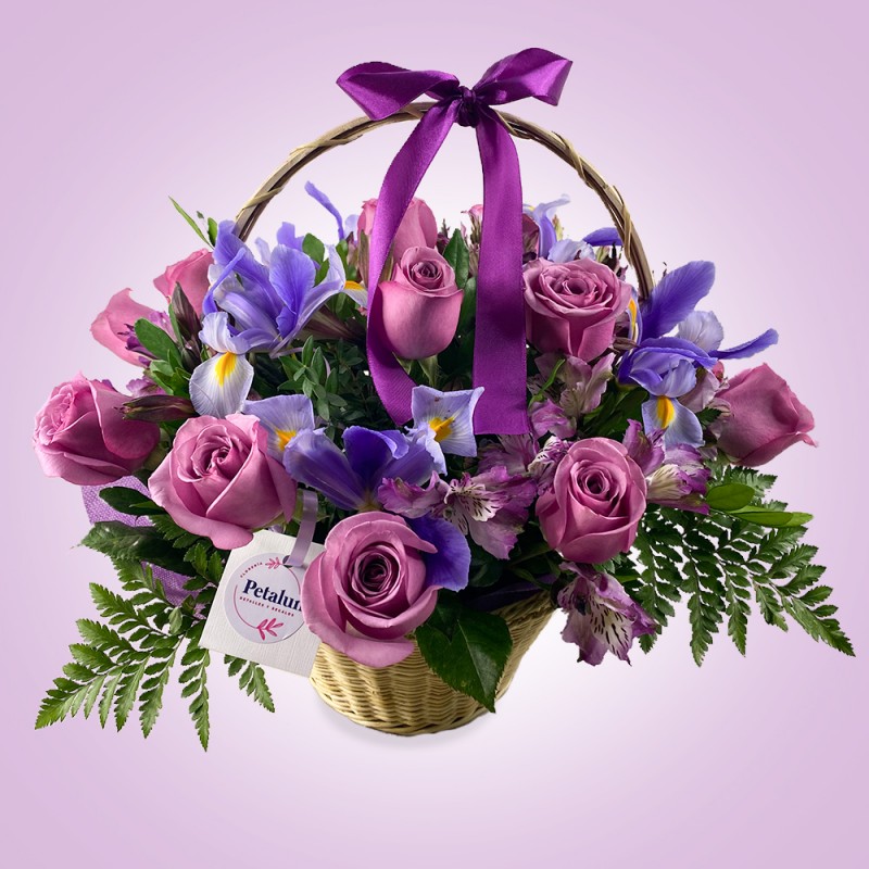 Envío de Rosas, Astromerias, Iris, Florería Petalun Detalles y Regalos